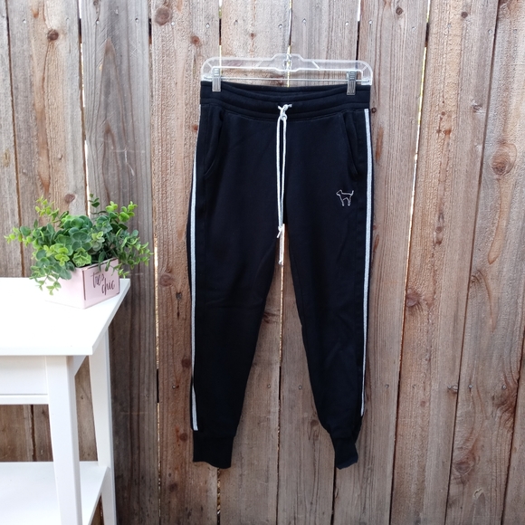 Pink Victoria's Secret Joggers Sweatpants Size S - Picture 1 of 5